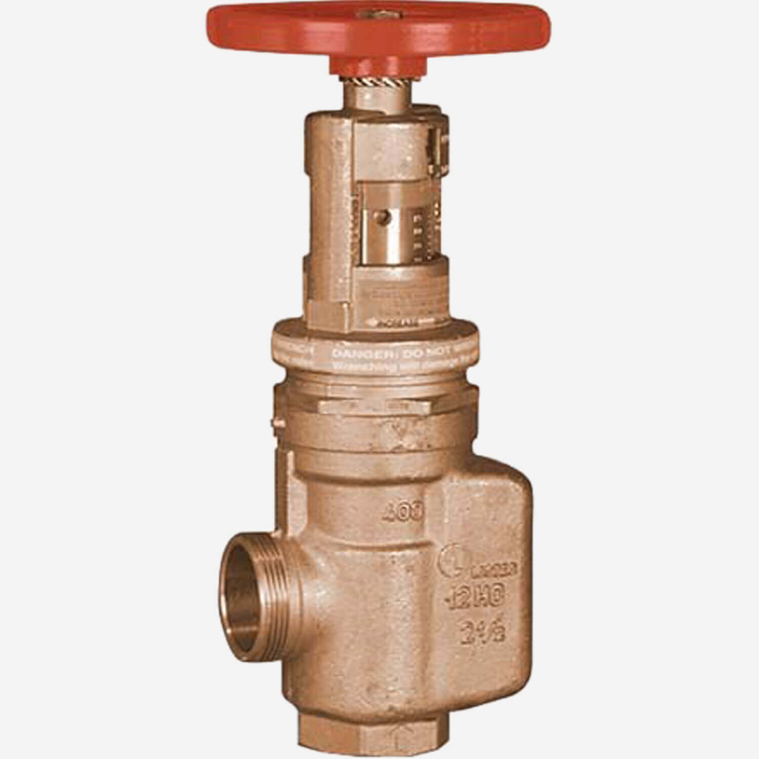Potter Roemer 4035-FA5 Reg-U-Matic Pressure Reducing Hose Valve 2-1/2" FIP x 2-1/2" Male Hose